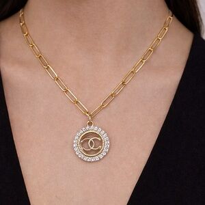 Double C’s Rhinestone Charm